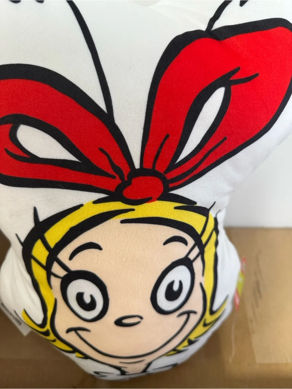 New with Tag! Dr. Seuss. Grinch. Set of 2 Cindy Lou Who decorative pillows.